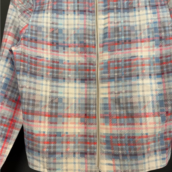 NICHOLAS (Revolve) Sz 4 mint condition silk size 4 Pink and Blue Cropped - Picture 11 of 15